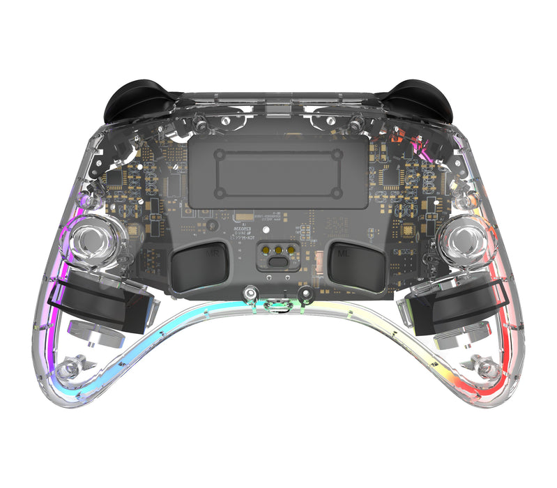 EAN 7333048072511 - Deltaco Gaming GAM-198-T mando y volante Transparente Bluetooth/USB Gamepad Nintendo Switch, Nintendo Swi imagen 3