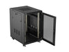 EAN 5901969448290 - Lanberg FF01-6818-23B armario rack 18U Rack o bastidor independiente Negro imagen 5