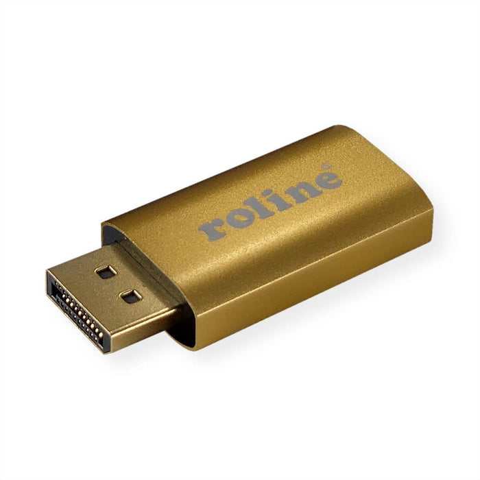 EAN 7630049617308 - ROLINE 12.03.3158 cambiador de género para cable DisplayPort HDMI Oro imagen 2
