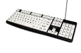 EAN 3521350020823 - Geemarc Telecom 3521350020823 teclado Universal USB QWERTY Negro, Blanco imagen 3
