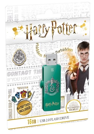 EAN 3126170167323 - Emtec M730 Slytherin unidad flash USB 16 GB USB tipo A 2.0 Verde imagen 7