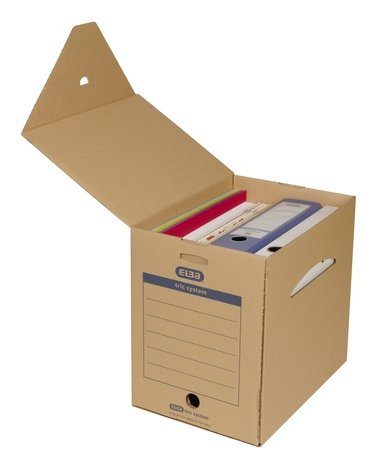EAN 4002030120792 - Elba 100421092 archivador organizador Caja de cartón Marrón claro imagen 2