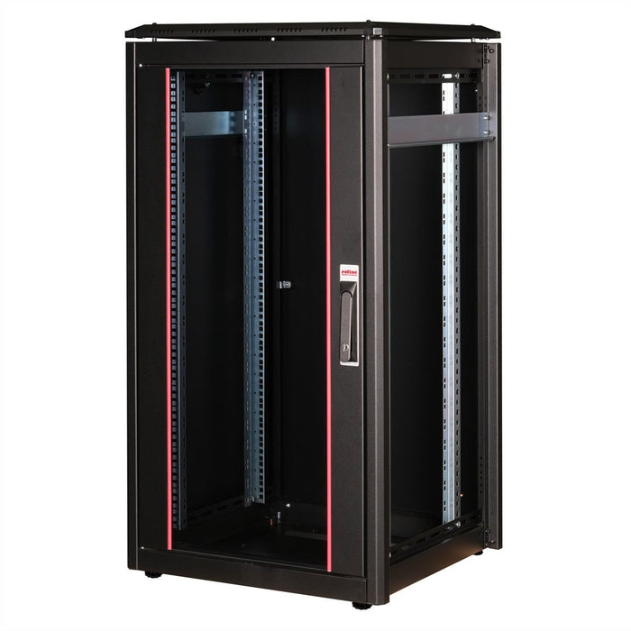 EAN 7630049602212 - ROLINE 26.21.0218 armario rack 22U Rack o bastidor independiente Negro imagen 2