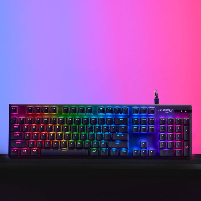 EAN 196548243587 - HyperX Alloy Origins PBT HX Red Gaming Keyboard teclado Juego USB No Negro imagen 11