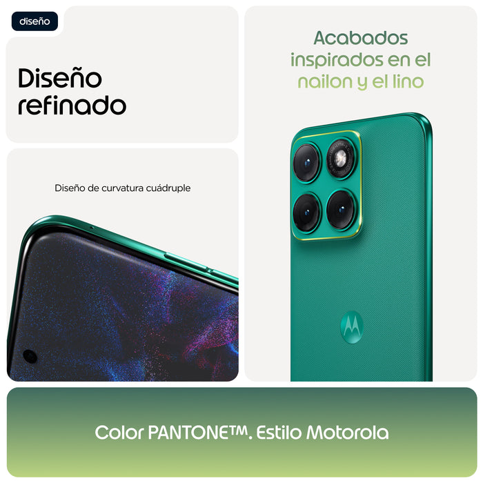 EAN 840493611174 - Motorola edge 70 fusion 17,2 cm (6.78") SIM doble Android 16.0 5G USB Tipo C 8 GB 256 GB 5200 mAh Verde imagen 11