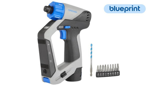 EAN 4053423304176 - Dremel F013DD12JA taladro 800 RPM Sin llave 850 g Azul, Gris imagen 2