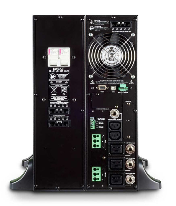 EAN 8023251006883 - Riello Sentinel Dual SDU sistema de alimentación ininterrumpida (UPS) Doble conversión (en línea) 6 kVA 5 imagen 4