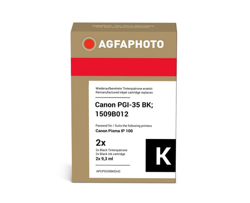 EAN 4250164890160 - AgfaPhoto Tintenpatronen cartucho de tinta 2 pieza(s) Compatible Rendimiento estándar Negro imagen 2