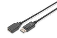 EAN 4016032289142 - Digitus AK-340200-020-S cable DisplayPort 2 m Negro imagen 1