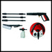 EAN 4006825646429 - Einhell TE-HP 170 Limpiadora de alta presión o Hidrolimpiadora Vertical Eléctrico 440 l/h Negro, Rojo imagen 11