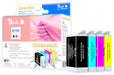 EAN 7640148552035 - Peach 314791 cartucho de tinta 4 pieza(s) Negro, Cian, Magenta, Amarillo imagen 1