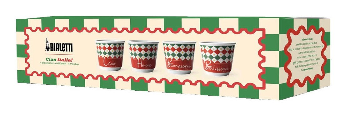 EAN 8006363099769 - Bialetti Tricolore tazón Multicolor Café expreso 1 pieza(s) imagen 2