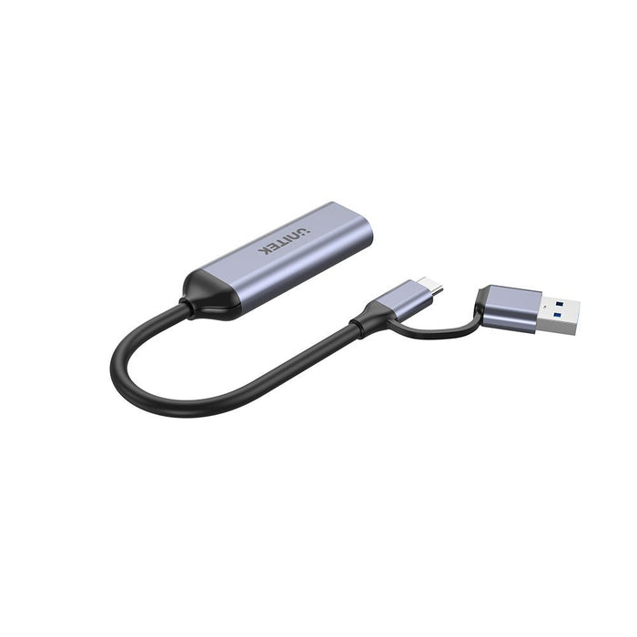 EAN 4894160049315 - UNITEK V1167A adaptador de cable de vídeo USB Type-A/USB Type-C HDMI Negro imagen 2