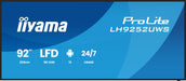 EAN 4948570128051 - iiyama LH9252UWS-B1AG pantalla de señalización Diseño de quiosco 2,34 m (92") LCD Wifi 500 cd / m² UltraW imagen 1