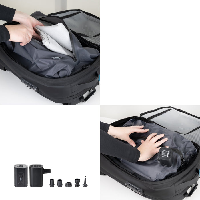 EAN 8433281017108 - TooQ TQBP-V101-BK mochila Mochila de viaje Negro Nylon imagen 7