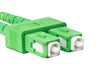 EAN 5901969430943 - Lanberg FO-SASA-SD11-0050-YE Cable de fibra óptica e InfiniBand 5 m SC Verde, Amarillo imagen 4