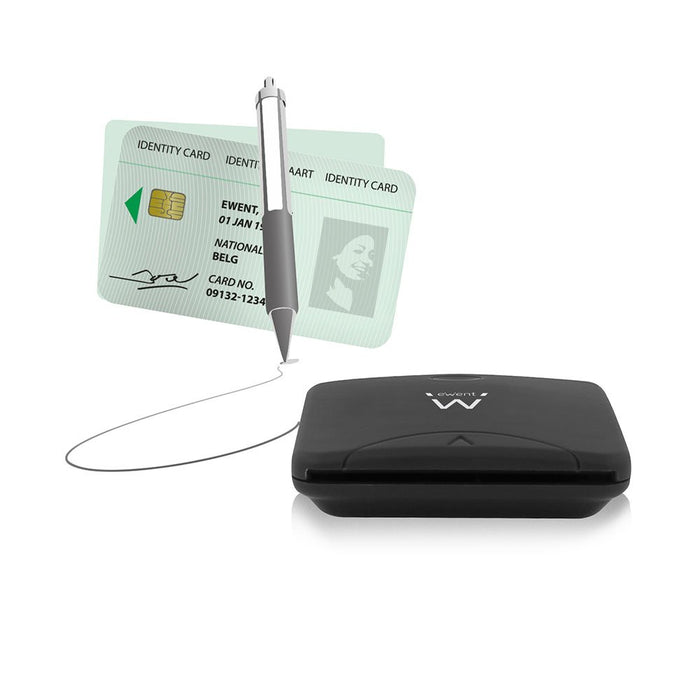 EAN 8054392610387 - Ewent EW1052 lector de tarjeta inteligente USB USB 2.0 Negroimagen 2)