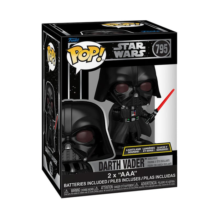 EAN 0889698864541 - FUNKO POP! Lights and Sounds Darth Vader with Lightsaber imagen 3