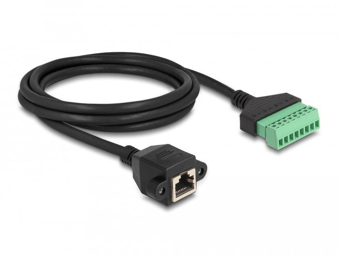 EAN 4043619660605 - DeLOCK 66060 cable de red Negro, Verde Cat6 U/UTP (UTP) imagen 1
