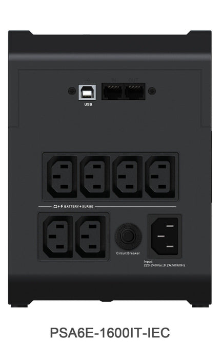 EAN 767041044980 - Vertiv PSA6E-1600IT-IEC sistema de alimentación ininterrumpida (UPS) Línea interactiva 1,6 kVA 925 W 6 sal imagen 3