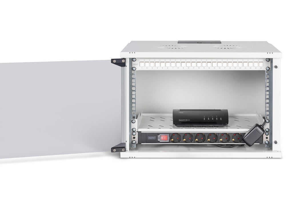 EAN 4016032499596 - Digitus DN-49202-SET armario rack Bastidor de pared Gris imagen 2