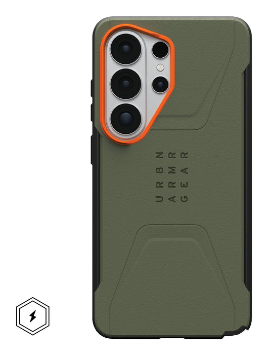 EAN 840283927560 - Urban Armor Gear Civilian funda para teléfono móvil 17,5 cm (6.9") Naranja, Oliva imagen 1
