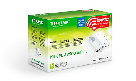 EAN 3578220689864 - TP-Link TL-WPA4225 KIT adaptador de red PowerLine 500 Mbit/s Ethernet Wifi Blanco 2 pieza(s) imagen 2