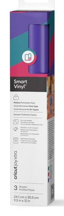 EAN 93573734984 - Cricut 2011367 vinilo adhesivo Permanente Color aguamarina, Rosa, Púrpura Mate imagen 1
