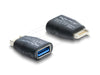 EAN 4043619673407 - DeLOCK 67340 cambiador de género para cable Type-E Type-A Negro imagen 1