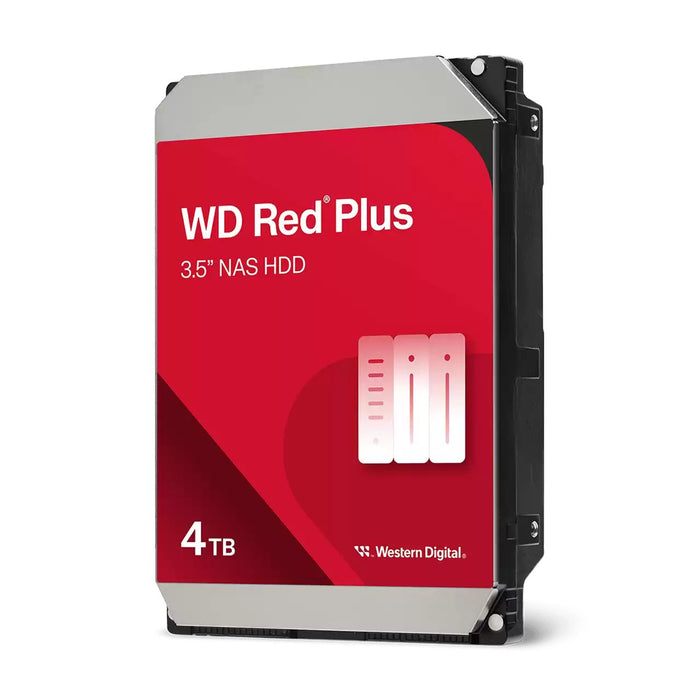 EAN 0718037905754 - Western Digital Red Plus WD40EFZZ disco duro interno 4 TB 5400 RPM 128 MB 3.5" Serial ATA III imagen 1