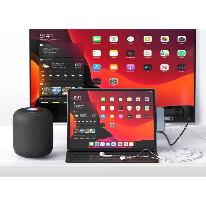EAN 6941921145866 - HYPER 45H-D31.9ES USB 3.2 Gen 2 (3.1 Gen 2) Type-C Gris imagen 5