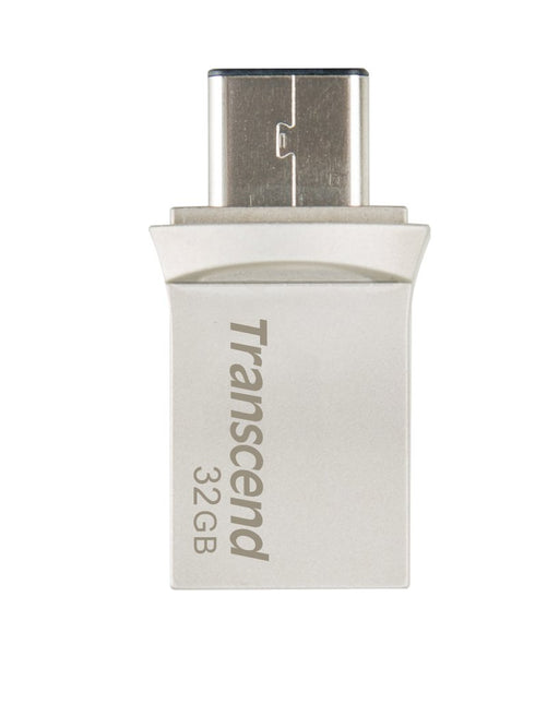 EAN 0760557833529 - Transcend JetFlash 890 32GB unidad flash USB USB Type-A / USB Type-C 3.2 Gen 1 (3.1 Gen 1) Negro, Plata imagen 1