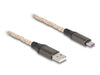 EAN 4043619881642 - DeLOCK 88164 cable USB USB 2.0 USB A USB C Transparente imagen 1