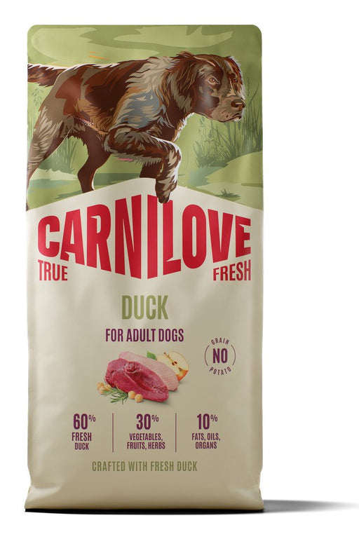EAN 8595602581887 - CARNILOVE 100173732 comida seca para perros 12 kg Adulto Pato imagen 1