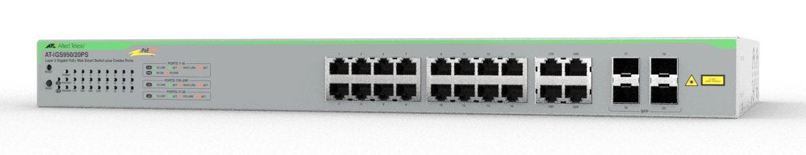 EAN 767035239538 - Allied Telesis iGS950/20PS Gestionado L2 Gigabit Ethernet (10/100/1000) Energía sobre Ethernet (PoE) Monta imagen 3