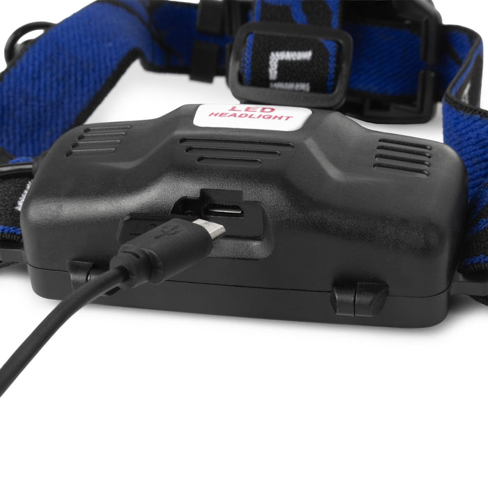 EAN 5999097901640 - Entac EHL-ZOOM-5W-ALU linterna Negro Linterna con cinta para cabeza LED imagen 6