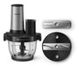 EAN 8720389066610 - Philips 5000 series HR1504/00 picadora eléctrica de alimentos 2 L 650 W Negro, Acero inoxidable imagen 1