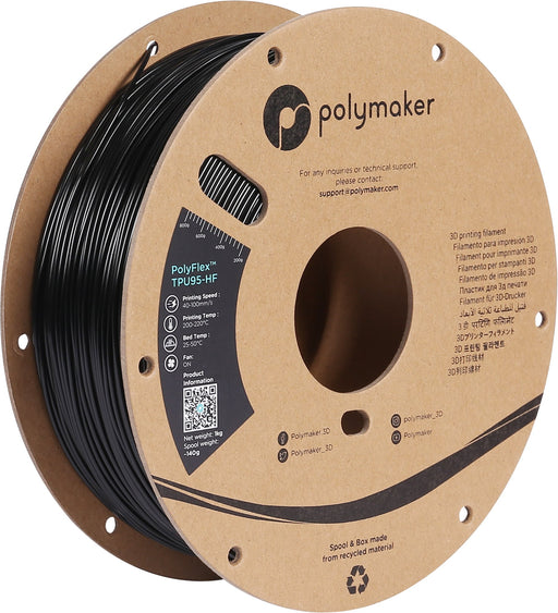 EAN 6938936710660 - Polymaker PD03001 material de impresión 3d Negro 1 kg imagen 1