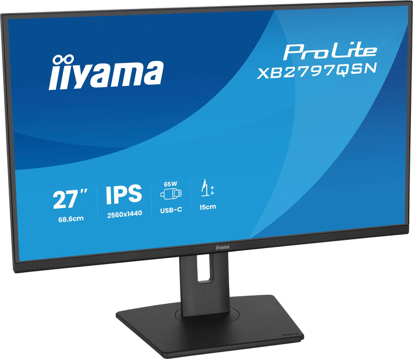 EAN 4948570125937 - iiyama ProLite XB2797QSN-B1 pantalla para PC 68,6 cm (27") 2560 x 1440 Pixeles Quad HD LCD Negro imagen 5