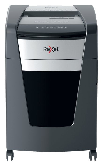EAN 5028252625616 - Rexel XP420+ triturador de papel Corte cruzado 55 dB Negro imagen 1