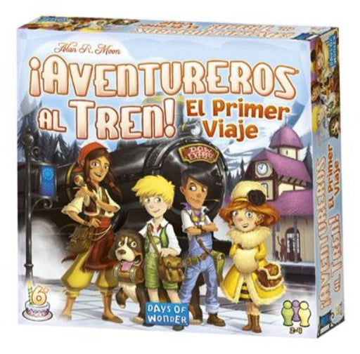 EAN 0824968208274 - Asmodee DW720827 juego de tablero ¡Aventureros al Tren! El Primer Viaje Juego de mesa Viaje/aventura imagen 1