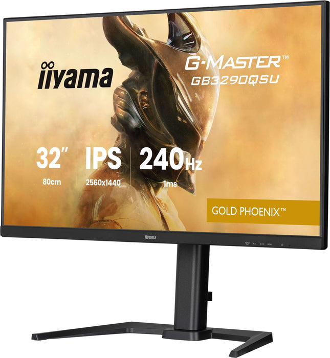 EAN 4948570124510 - iiyama G-MASTER GB3290QSU-B1 pantalla para PC 80 cm (31.5") 2560 x 1440 Pixeles Quad HD LED Negro imagen 8