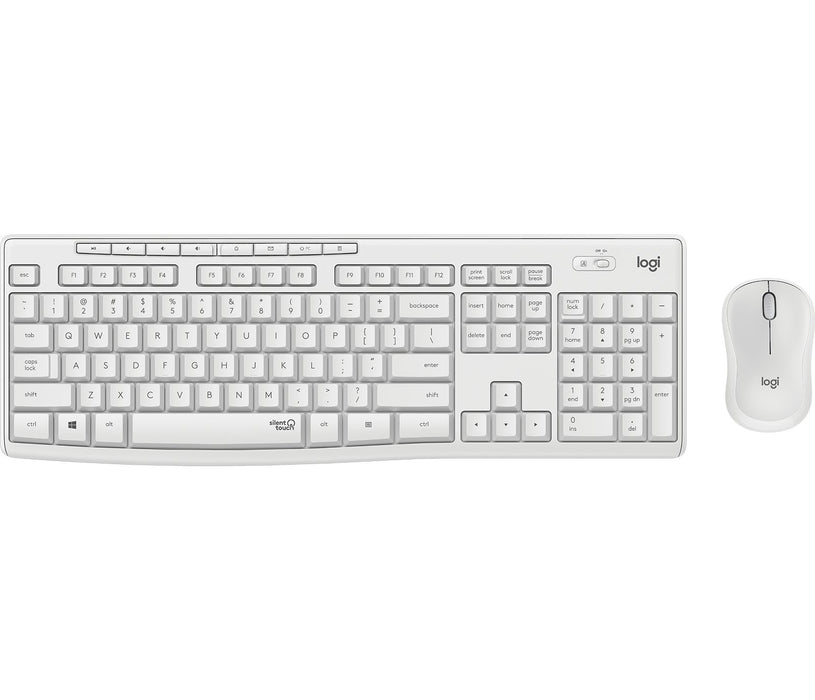 EAN 5099206093638 - Logitech 920-009873 teclado Ratón incluido Oficina RF inalámbrico QWERTZ Húngaro Blanco imagen 1