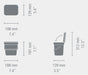 EAN 8710755255427 - Brabantia Sort & Go 3 L Rectangular Plástico reciclado Rosa imagen 7