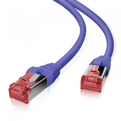 EAN 4005938910380 - Helos 191038 cable de red Púrpura 7,5 m Cat6a S/FTP (S-STP) imagen 1