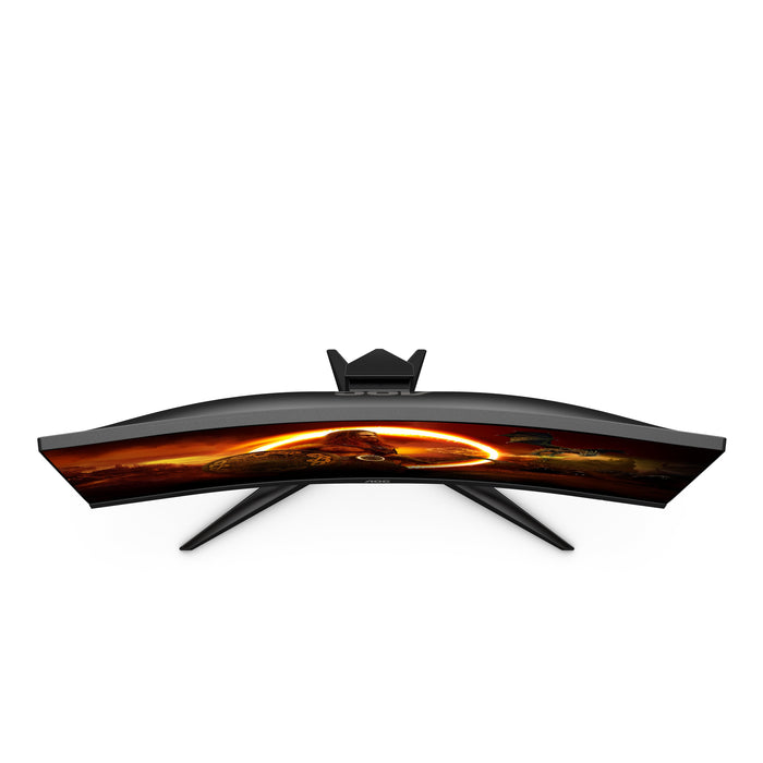 EAN 4038986181273 - AOC G2 CQ27G2SE/BK pantalla para PC 68,6 cm (27") 2560 x 1440 Pixeles Quad HD LCD Negro, Rojo imagen 3