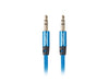 EAN 5901969416268 - Lanberg CA-MJMJ-10CU-0010-BL cable de audio 1 m 3,5mm Azul imagen 1
