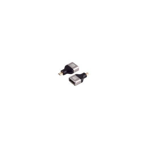 EAN 4017538004642 - shiverpeaks SP10-01058 cambiador de género para cable HDMI-D HDMI-A Plata imagen 1