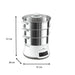 EAN 3045387247775 - Tefal Convenient Series Deluxe VC502D vaporizador 3 cesta(s) Encimera 900 W Acero inoxidable, Blanco imagen 12