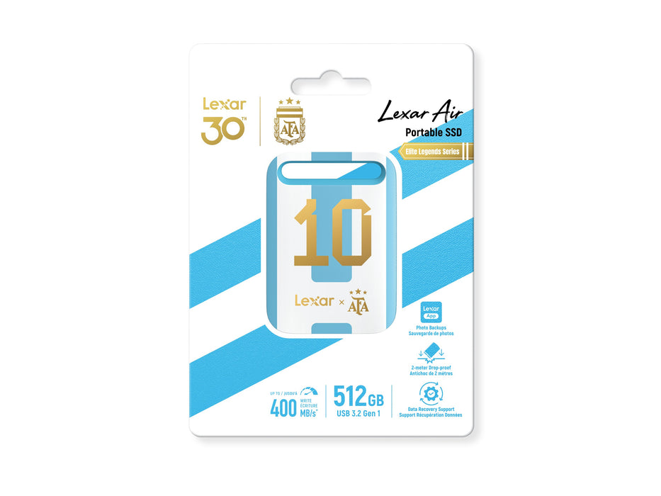 EAN 0843367145300 - Lexar SL260 512 GB USB Tipo C 3.2 Gen 1 (3.1 Gen 1) Blanco, Azul imagen 5